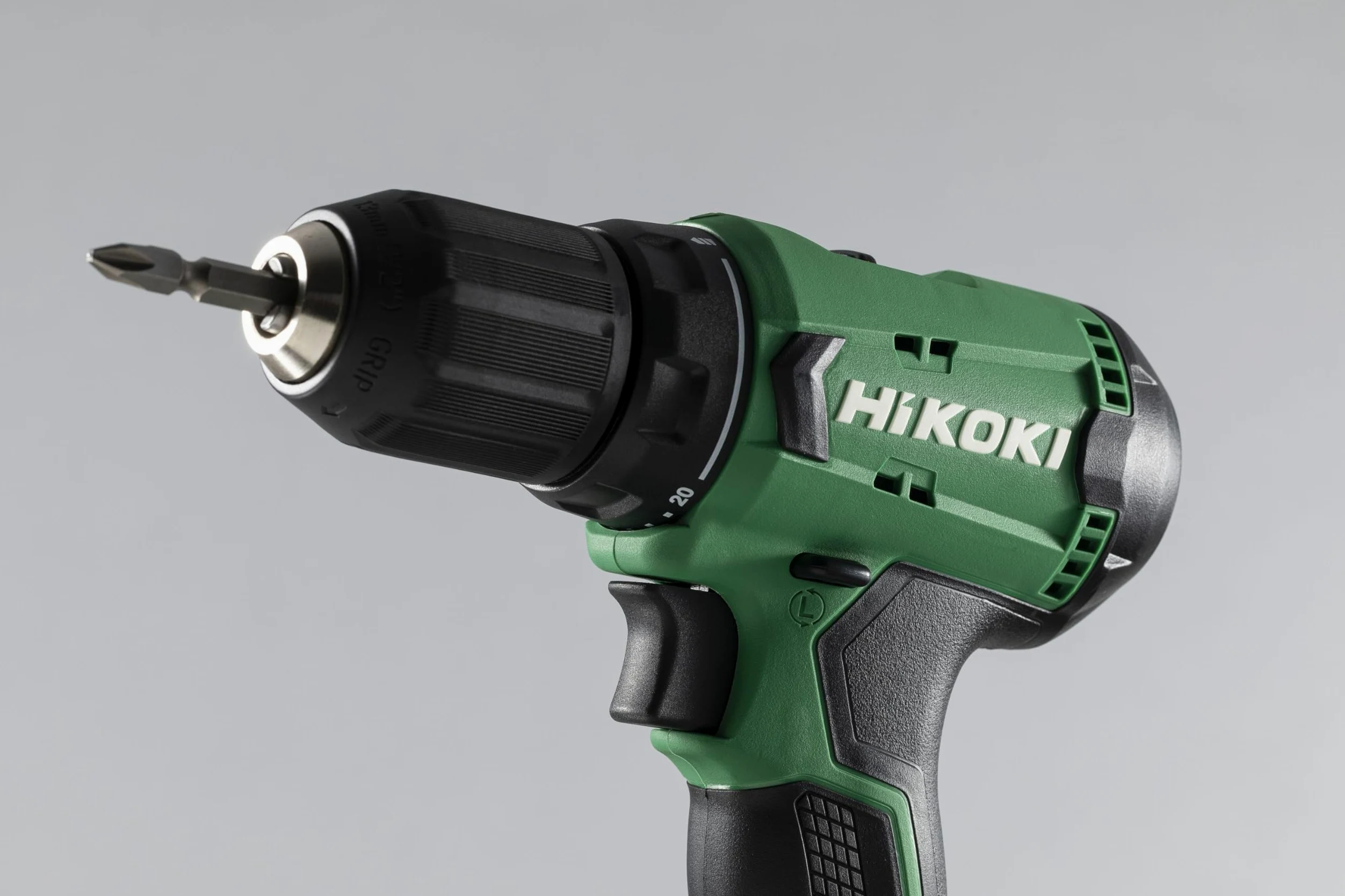 HiKOKI Akku-Bohrschrauber DS18DA (18V, Li-Ion, 50 Nm, 20-stufige Drehmomenteinstellung, LED, im Transportkoffer, inkl. 2x 2.0 Ah Akku und Ladegerät