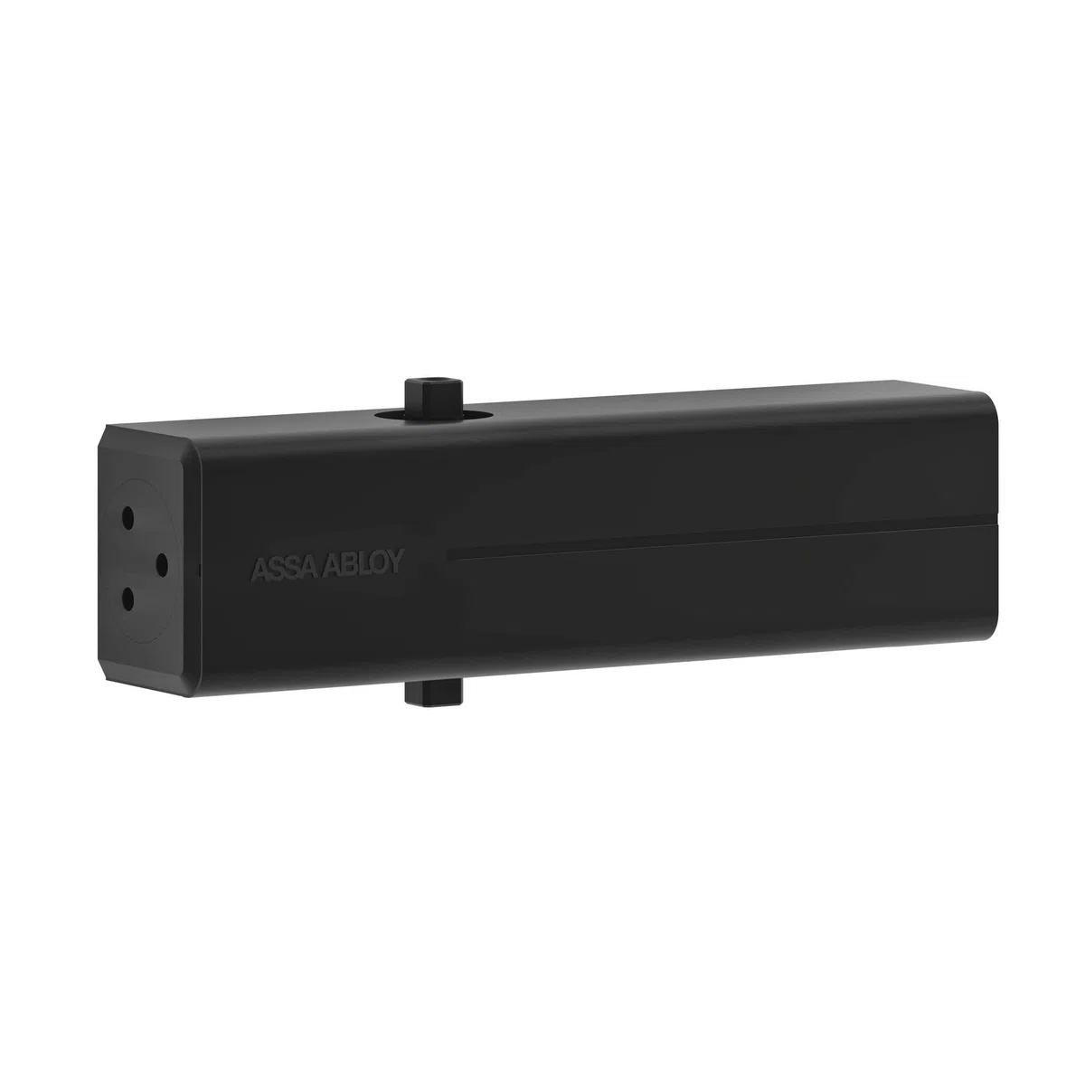 Yale DC140-0-D9005 Chiudiporta senza braccio articolato, nero/bianco, DC140