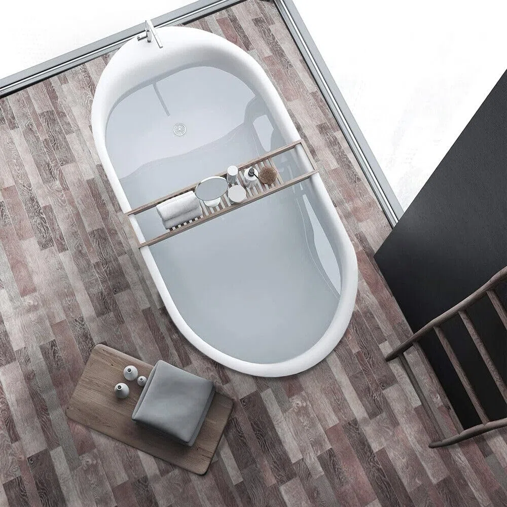 Pavimento Pvc Rivestimento Rotolo Vinile 31 Misure Design Legno Parquet Shabby Chic 100x550 Cm Dis_A