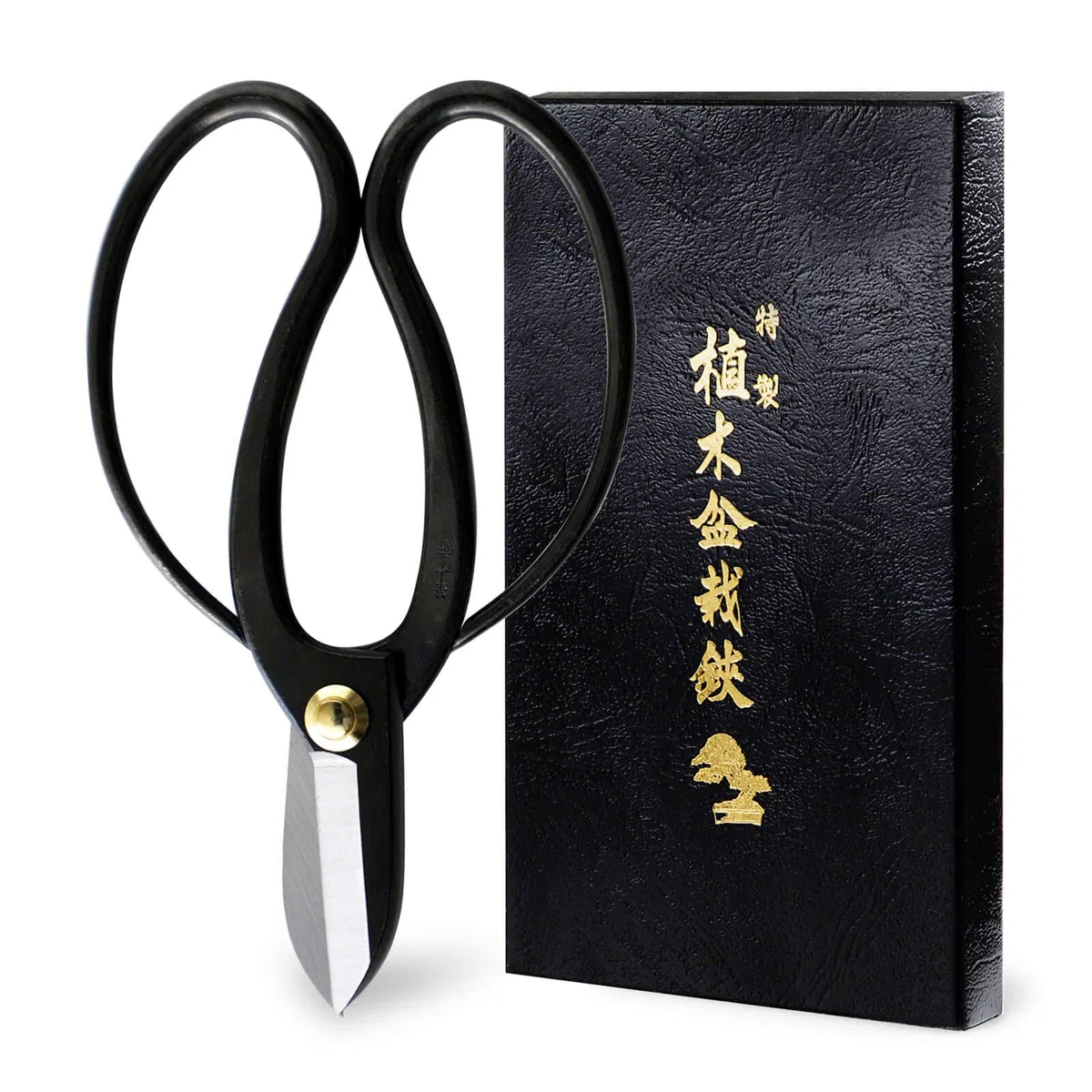 Hanafubuki - Forbici Ikebana realizzate in Giappone, 170 mm, Strumenti per la creazione di Fiori Giapponesi, cesoie Kado Hasami, Koryu Black, 6.7inch(170mm)
