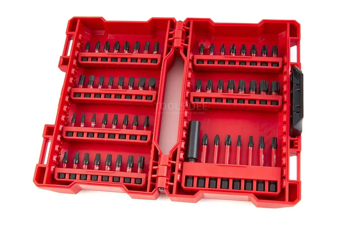 Milwaukee 4932430907 - SHOCKWAVE - Set di viti - 56 pezzi, Multicolore