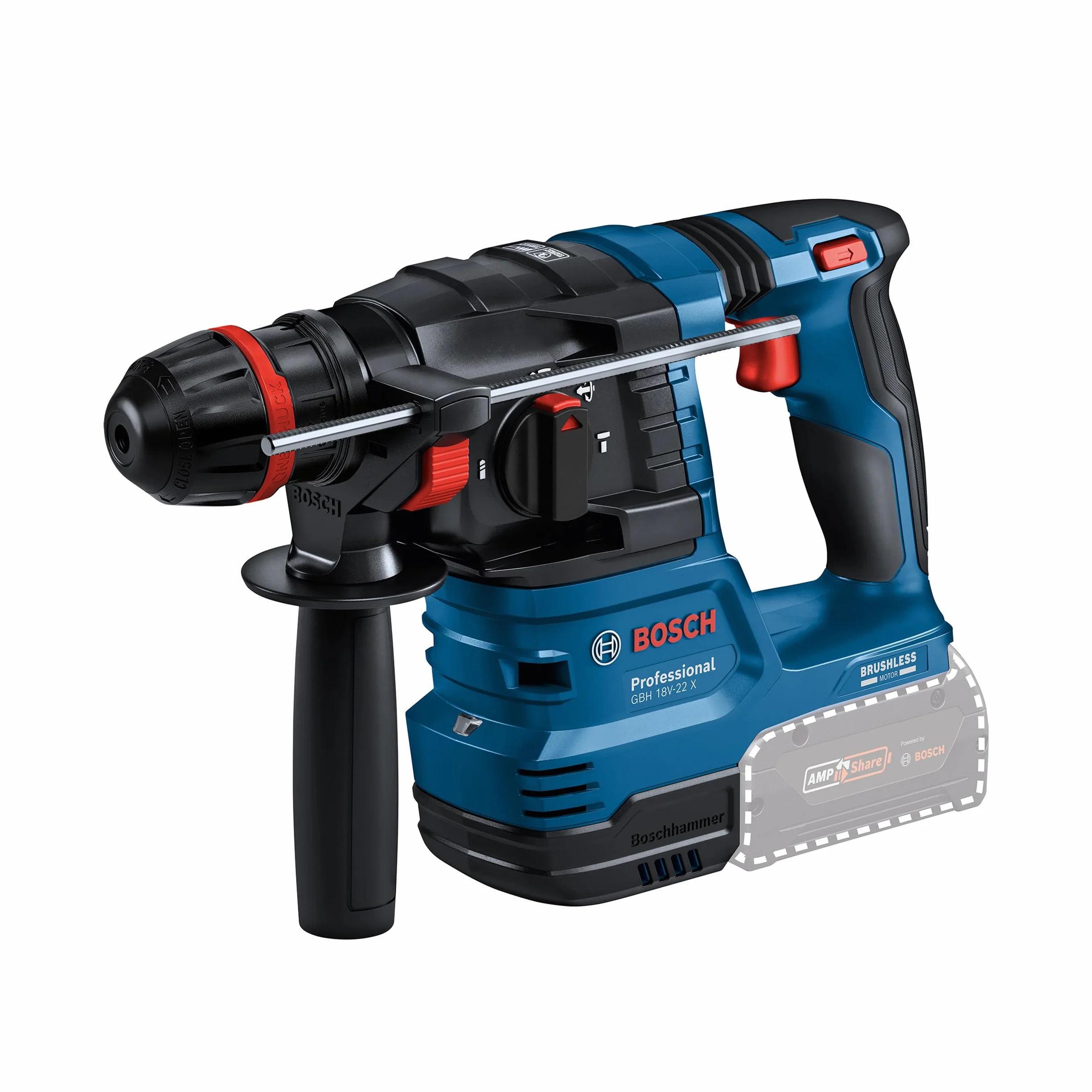 Bosch Professional 18V System Martello perforatore a batteria GBH 18V-22 X