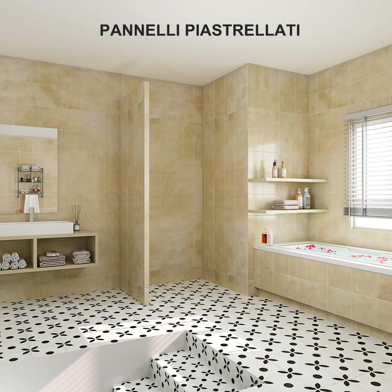 Pannello di Costruzione da Piastrellare in Estruso Polistrirene Rigido XPS Isolamento della Casa e del Bagno 1250x600X6 mm (5 pezzi/set)