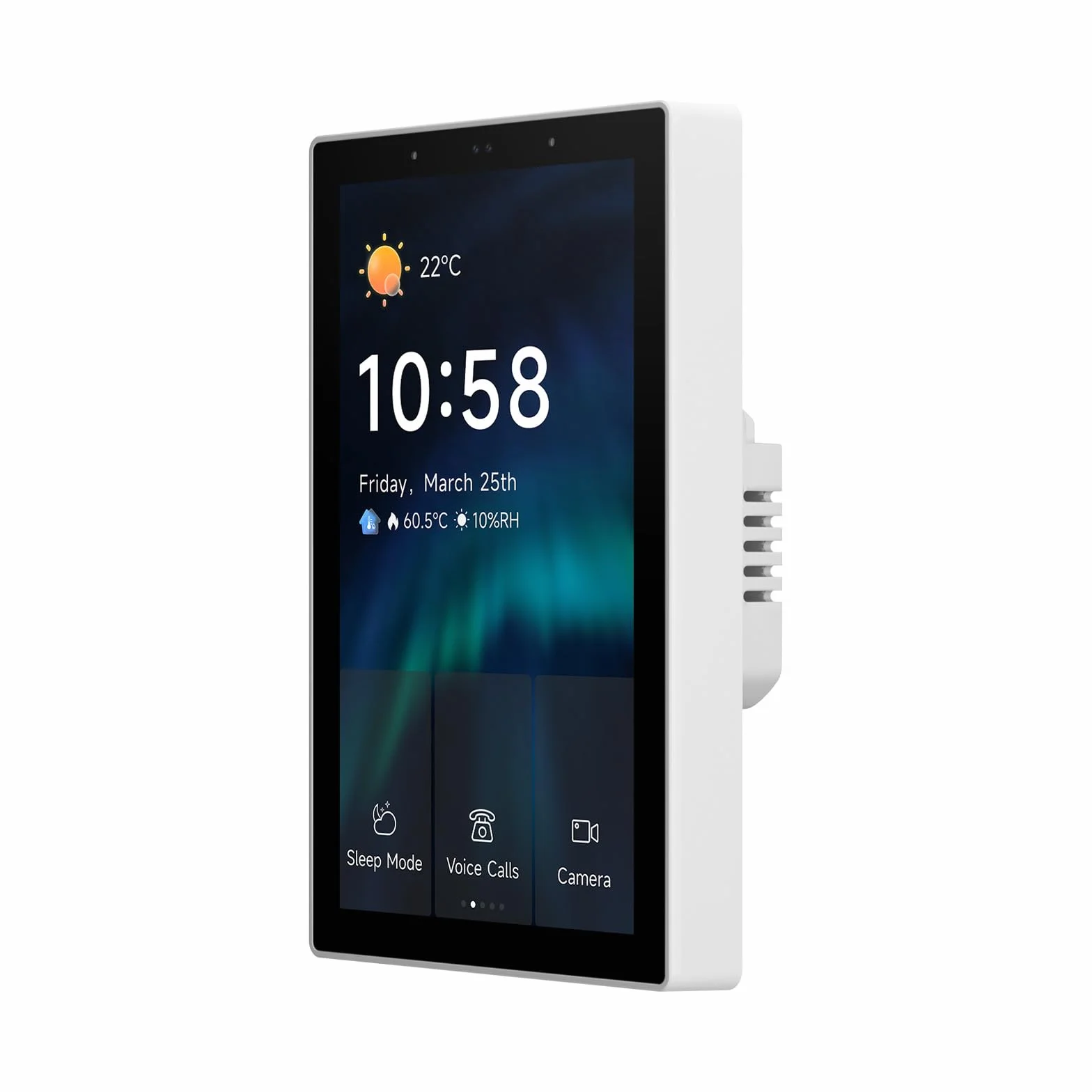 Smilewolf NSPanel Pro Zigbee 3.0 Hub Matter Gateway 120Tpye Smart Home 120Tpye Pannello Smart Thermostst Consumo di energia Modulo interruttore fai da te Supporto dispositivi eWeLink (bianco)