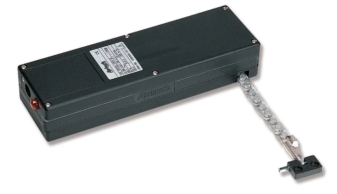 Aprimatic - Apricolor Varia Automazione, Attuatore Lineare a Catena - Motore per L'Apertura e Chiusura Di Finestre e Porte - 230v - Nero