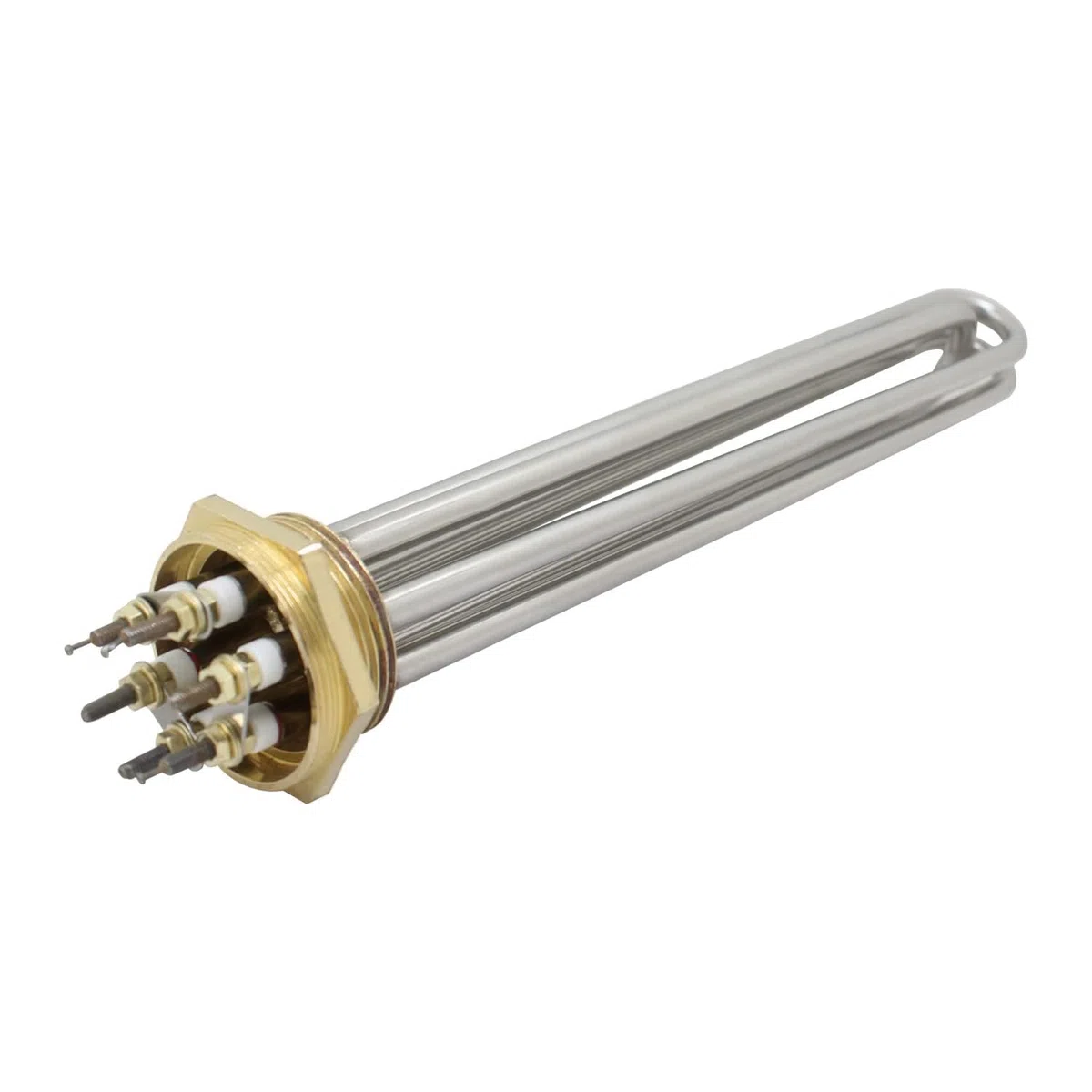 Resistenza a immersione 220v elemento riscaldante a immersione serbatoio inox riscaldatore elettrico acqua tubolare