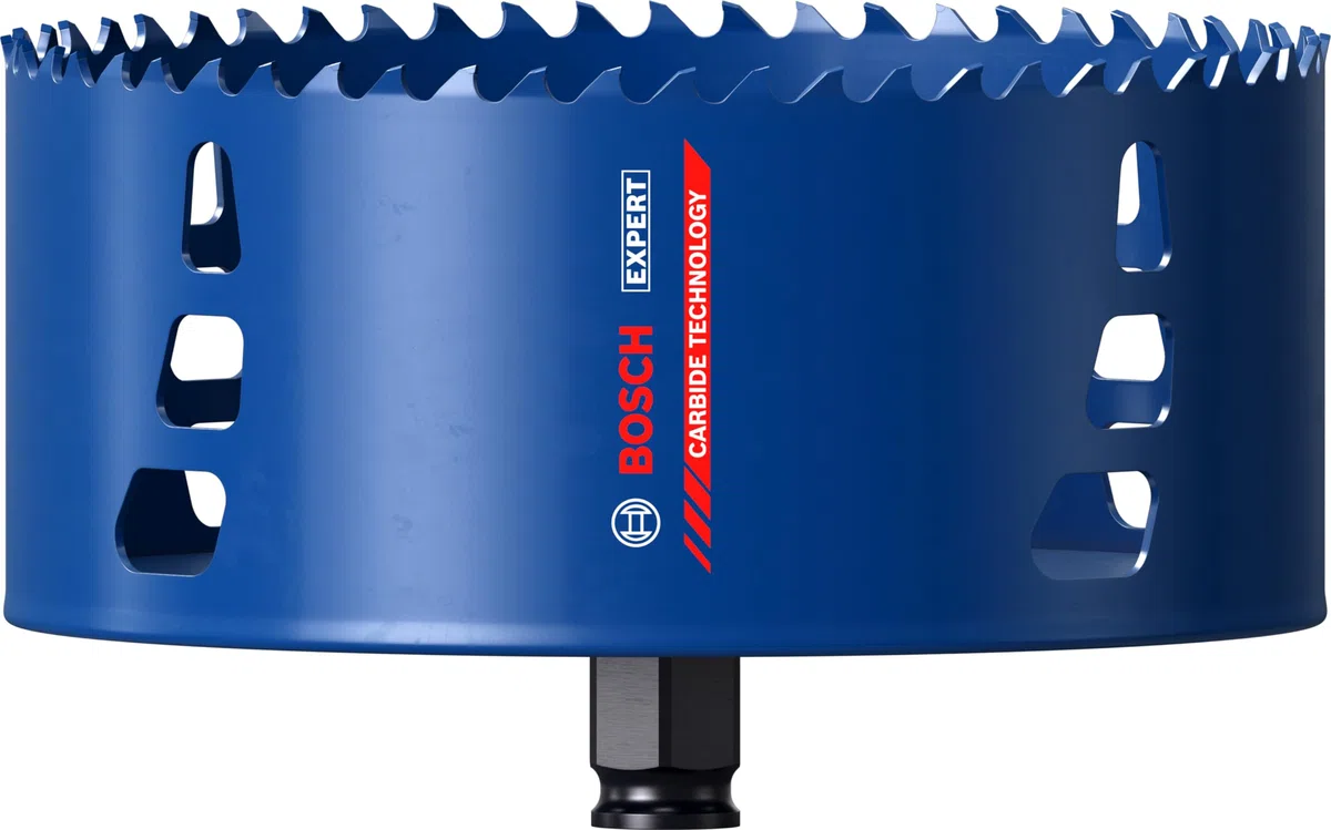 Bosch 1x Sega a tazza EXPERT Multi Material Power Change Plus (per Legno con metallo, Mattone, Ø 152 mm, Professional Accessorio Trapano)