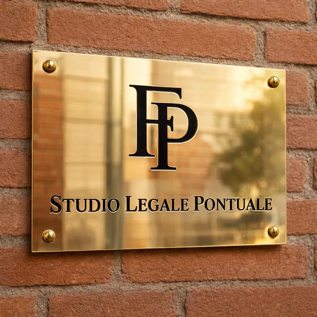 Targa in Ottone Personalizzata Incisa – Targa Professionale per Studio, Porta, Ufficio e Abitazione – Finitura Lucida Premium – Personalizzabile con Nome, Logo e Testo – Made in Italy