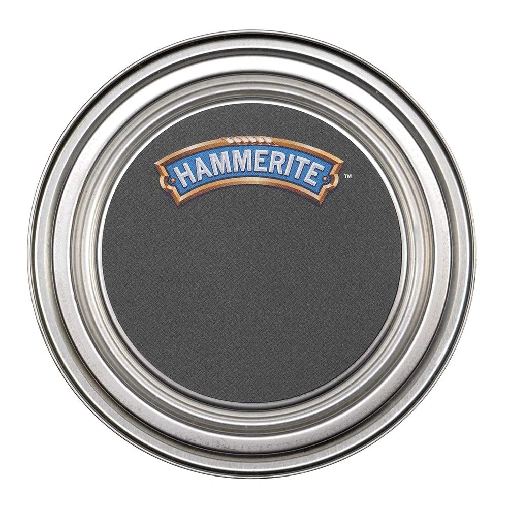 Hammerite Direttamente Sulla Ruggine Satinato Grigio Scuro 2,5 L