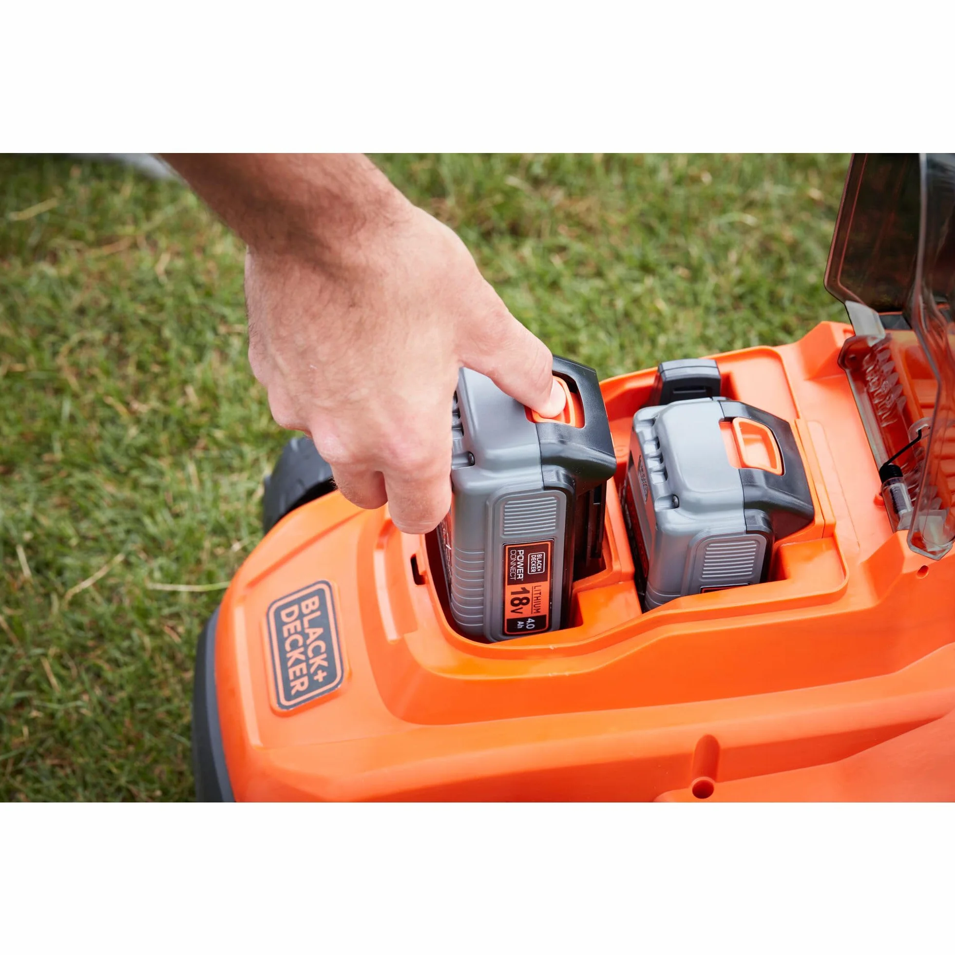 BLACK+DECKER, BATTERIA AL LITIO 18V - 4.0Ah: PER GAMMA BDCHD18 - BDCDD186 - BDCDC18 - EGBHP188 - EGBL188 - EGBL18 - ASL188 - ASD184 - BDCJS18 - HP188F4LBK Type3.BL4018-XJ