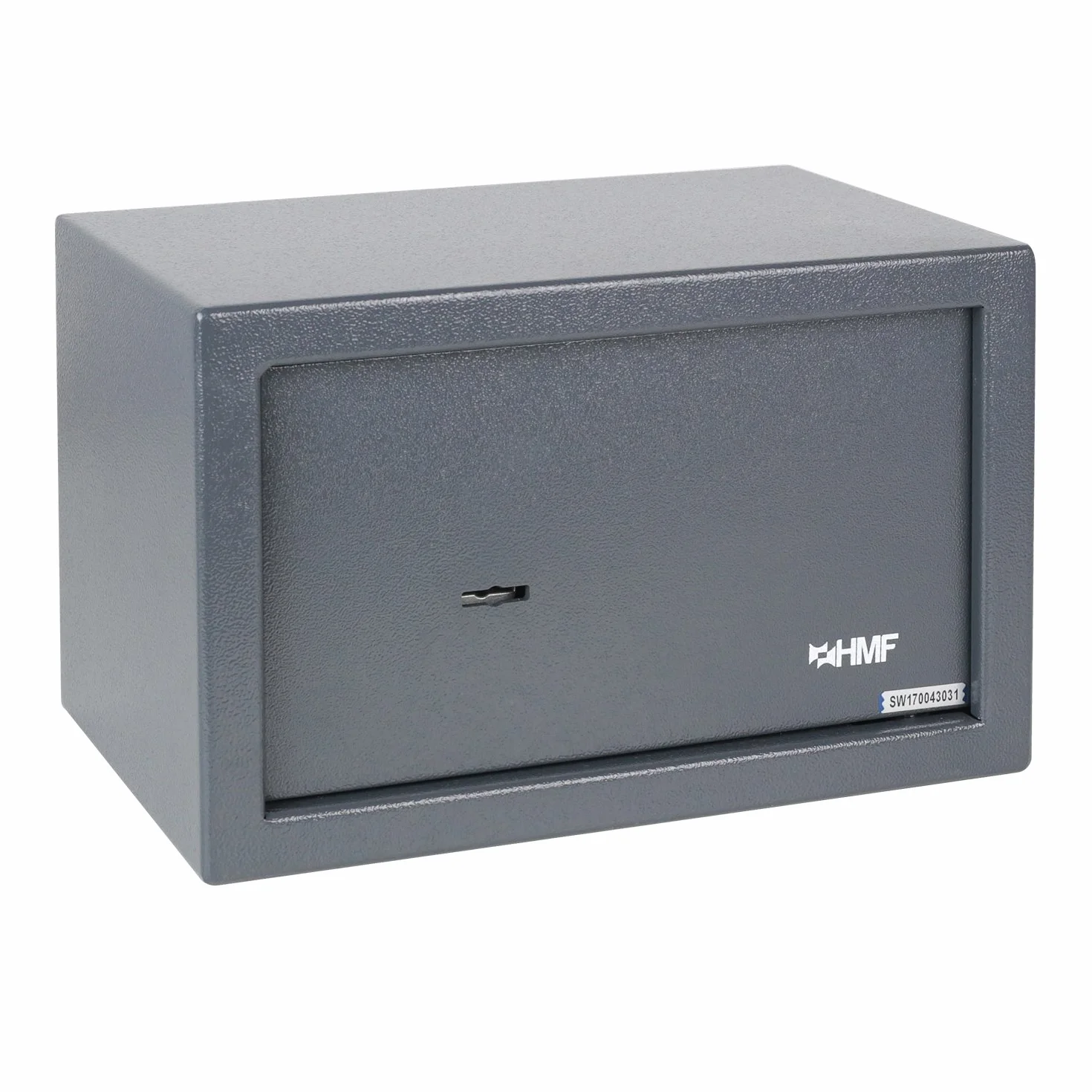 HMF Cassaforte a muro con chiave, cassaforte da armadio | 31 x 20 x 20 cm | Anthracite