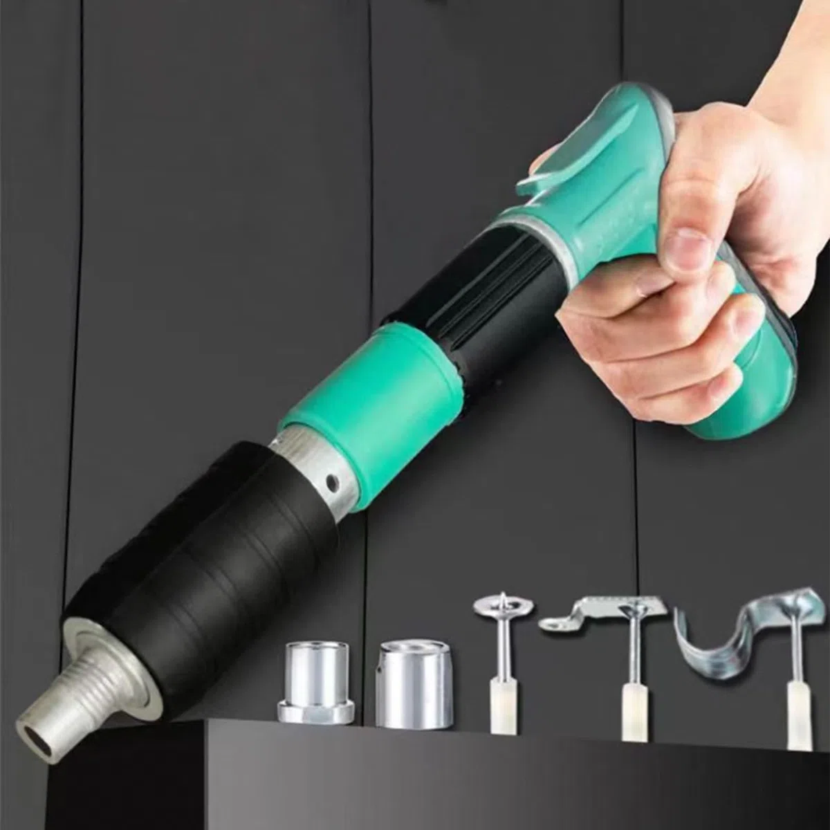 Pistola Sparachiodi Elettrica - Strumento Di Fissaggio Elettrico Portatile, Cucitrice Ad Alta Pressione, Dispositivo Di Riparazione Industriale, Cacciavite Potente, Kit Di Lavoro Professionale | Chiod