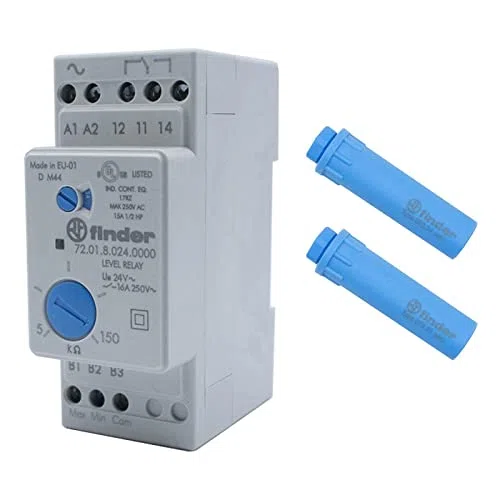 Finder Serie 72 – Relais Control sensibilità regolabile + 2 sonde 072.31