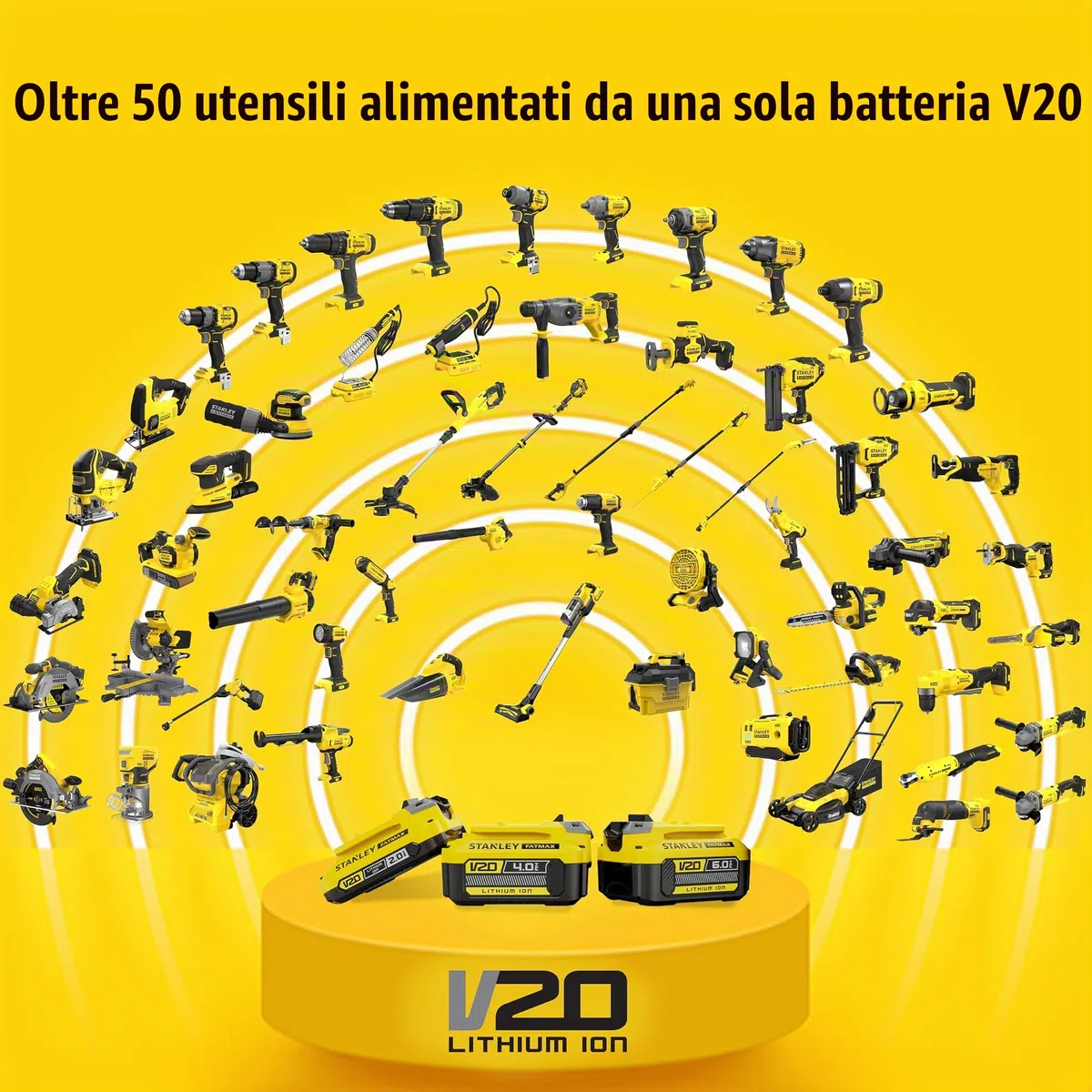 Visseuse a impacts BRUSHLESS 203 Nm - 18V - 3200 trs/min, 4200 cps/min, LED - Gamme V20 - STANLEY FATMAX, SFMCF830B-XJ