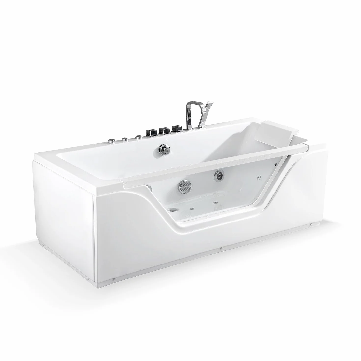 SPALINA Tahiti White Jets - Vasca idromassaggio oblò L 170 x l 78 cm