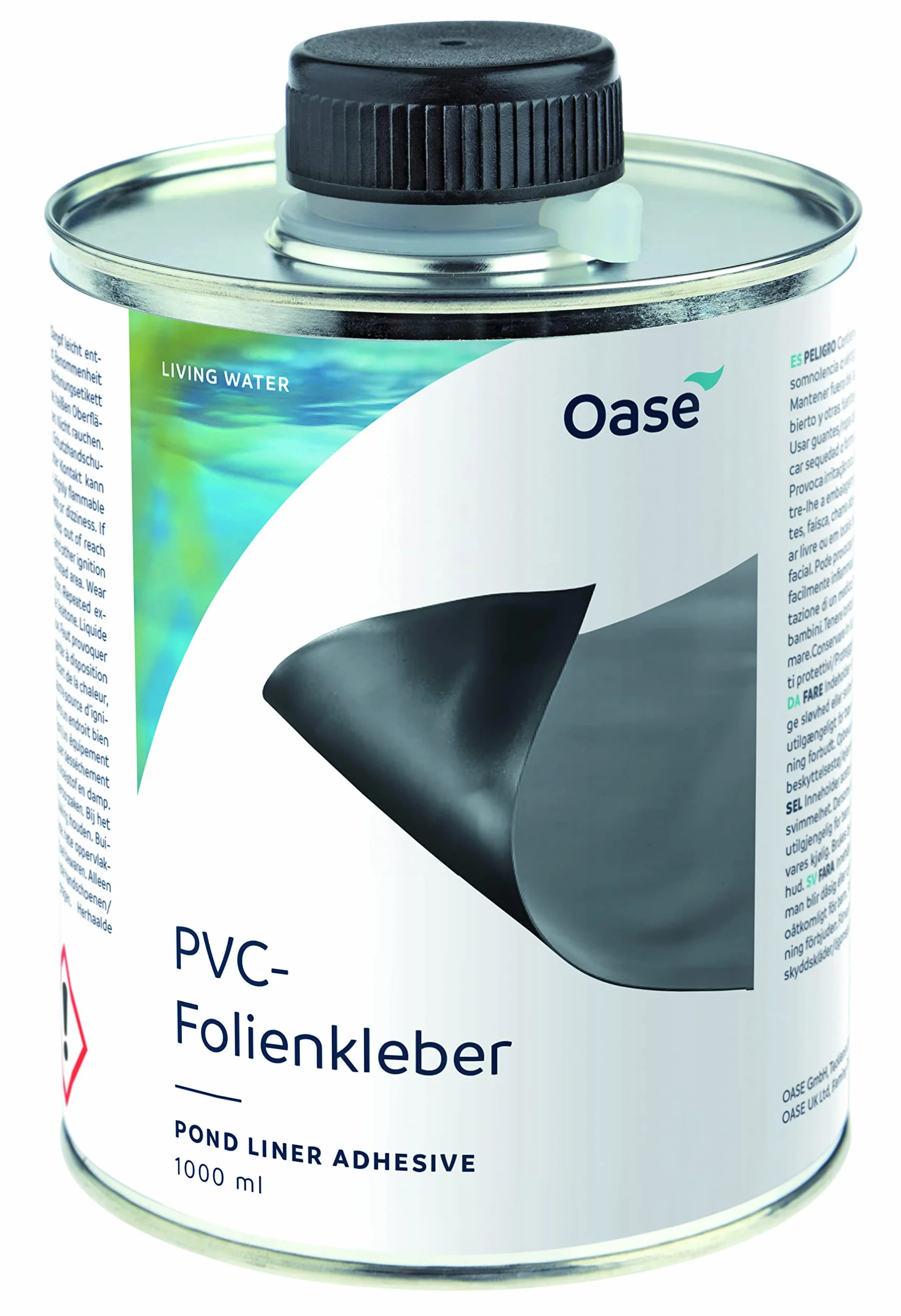Oase 36862 Colla per Fogli in PVC, Grigio
