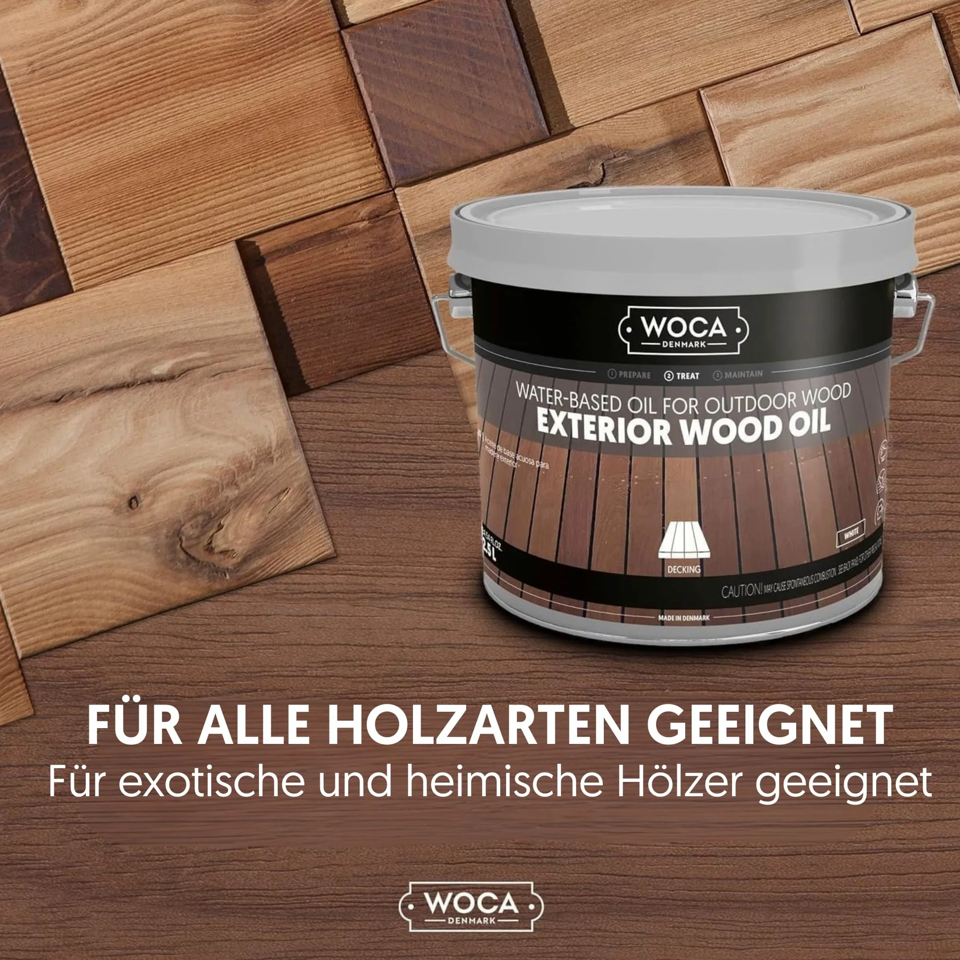 Woca esterno 617981 a olio, naturale, 3 litro