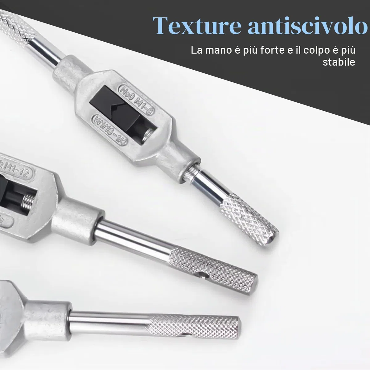 Set di 110 Filiere Maschio e Filiera Matrici M2-M18, Set Maschi e Filiere in Acciaio al Tungsteno Maschi e Filiere con chiave inglese