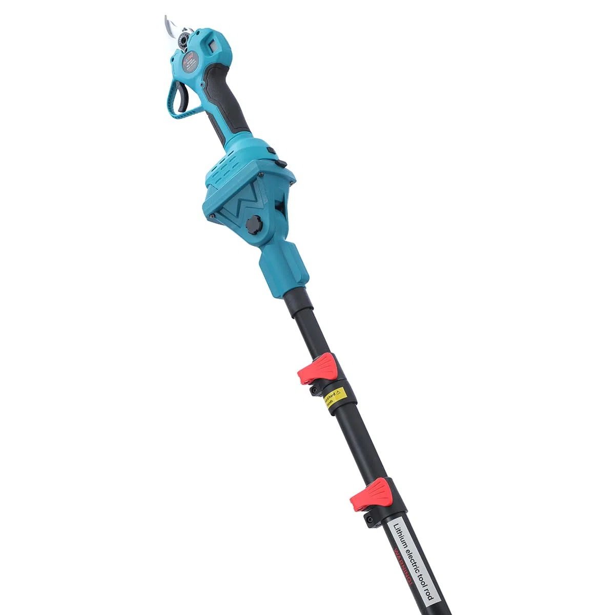 KATSU FIT-BAT 21V Motosega a Batteria Telescopica Esteso Fino a 253 cm Kit 3 in 1 con 3,0 Ah Batteria, Brushless Motosega e Forbice Potatura, per Potatura di Rami di Alberi