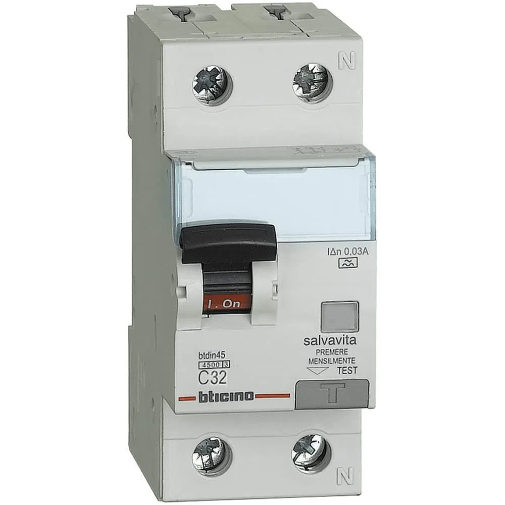 btdin45 - magn Diff A 1P+N 32A 4.5kA 30mA GA8813A3
