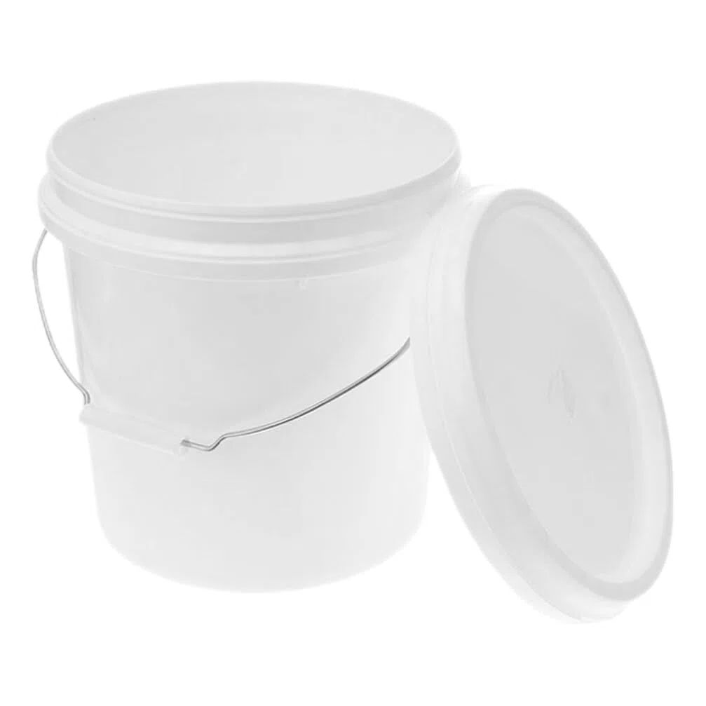 iplusmile Secchio Rotondo Per Vernice Contenitore Resistente Per Pigmenti Coperchio Ermetico Per Uso in Casa Industria e Stoccaggio