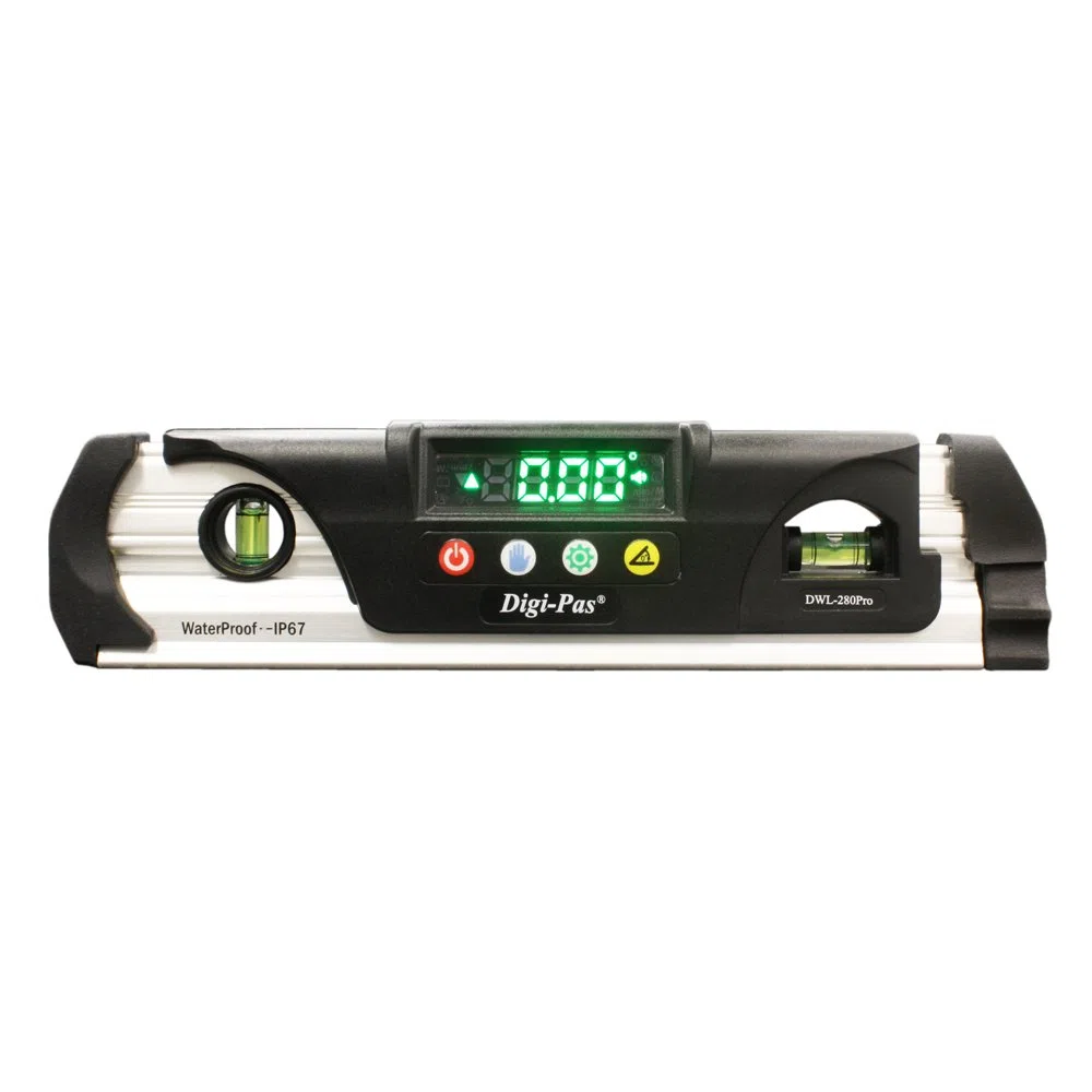 Digi-Pas DWL280PRO Livella Elettronica digitale Inclinometro(Certificato IP67)