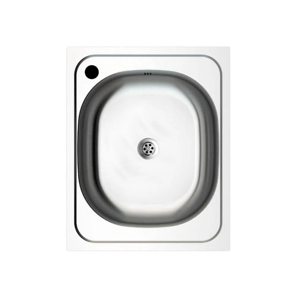 Lavello incasso monovasca acciaio inox N205AS 40x50