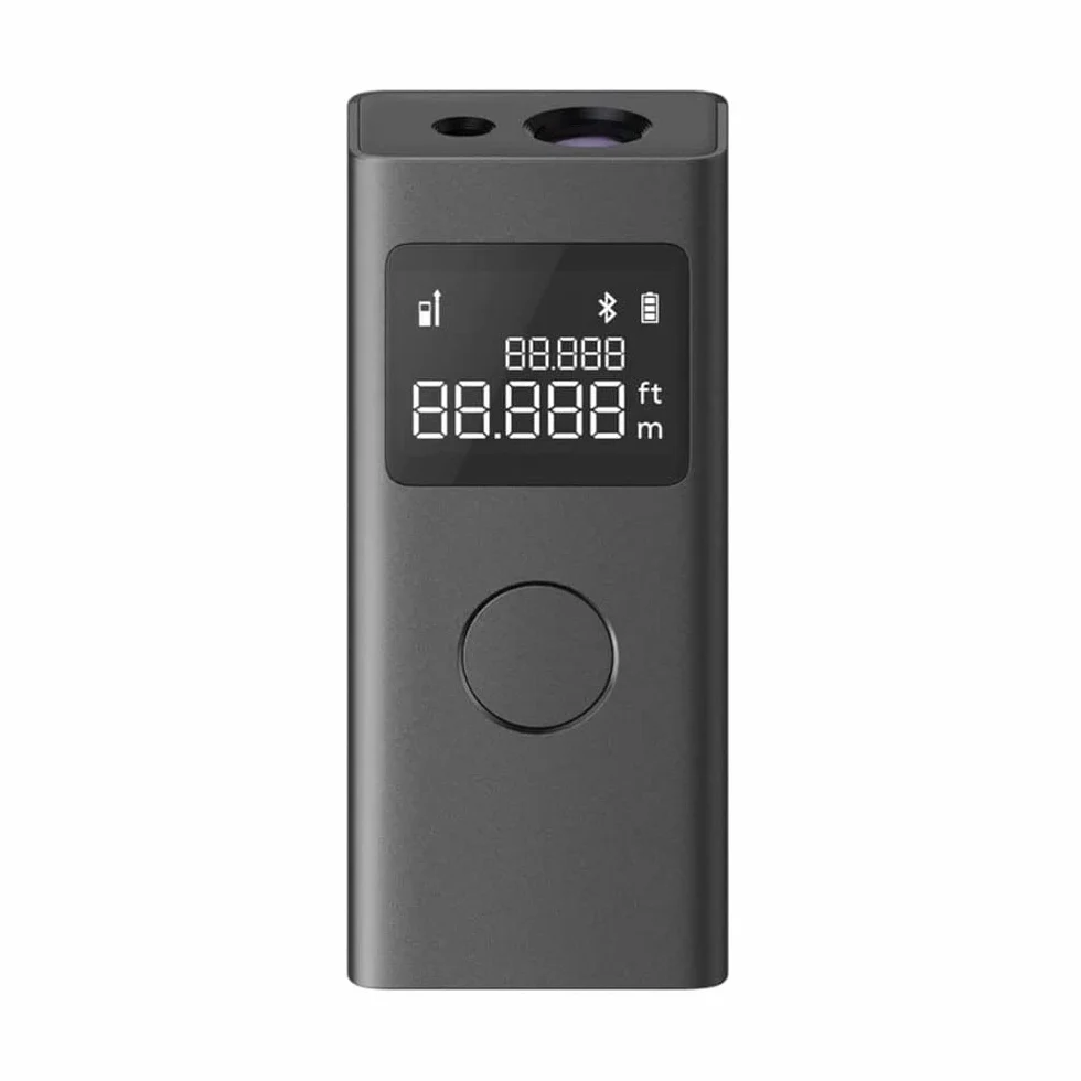 Xiaomi BHR5435GL Smart Laser Measure, Misuratore Laser, Display LCD 1.23", Alta Precisione, Controllo Remoto da APP, Grigio Scuro, Versione Italiana