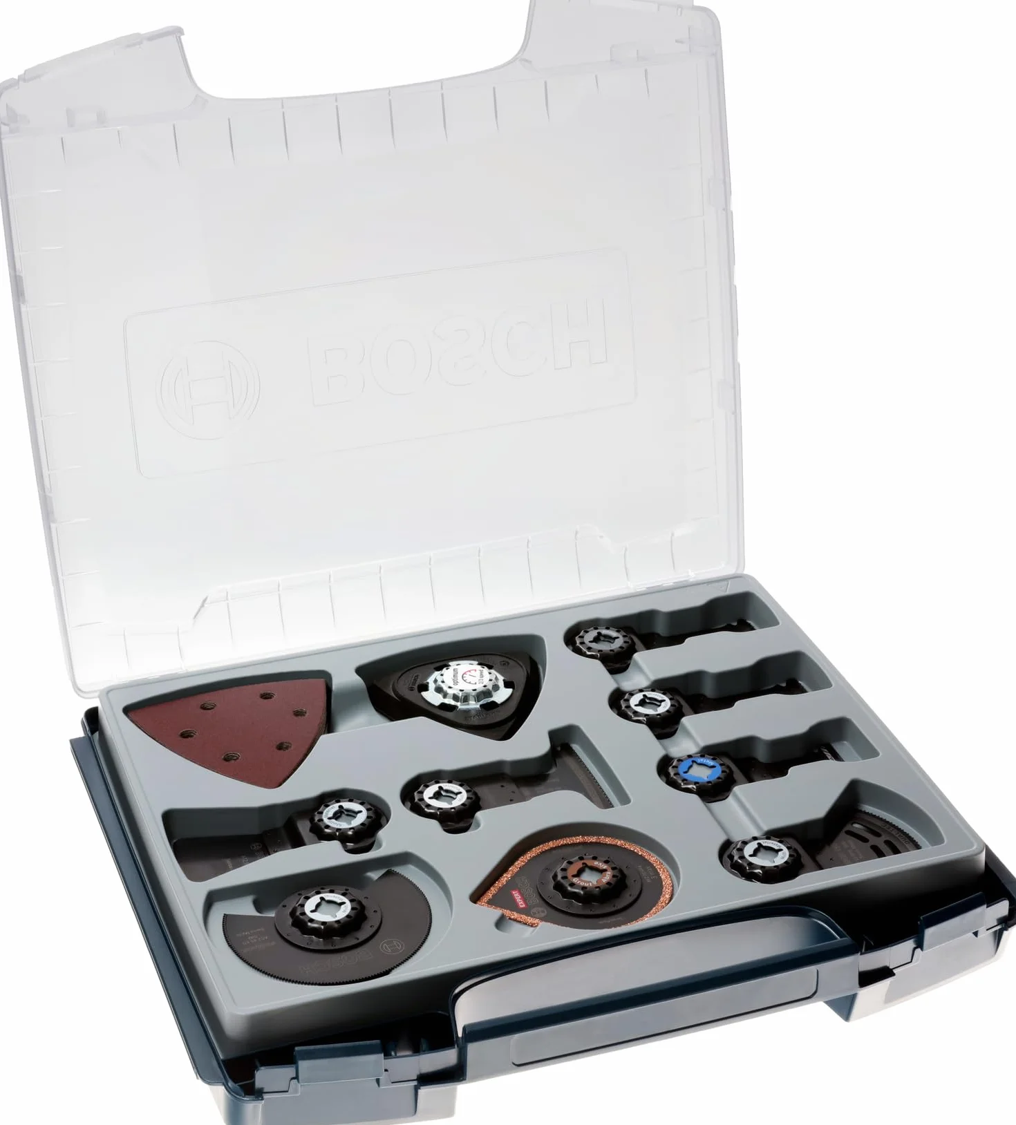 Bosch 33x Set di lame All-in-One i-Boxx, 33 pz (per Tubi in acciaio inossidabile, Tubi e profili in metallo, x mm, Professional Accessorio Utensile multifunzione)