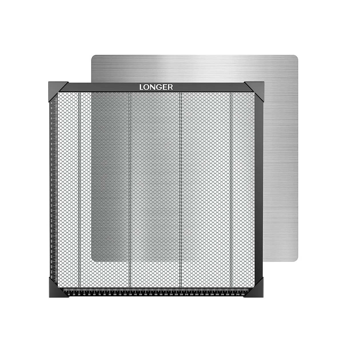 LONGER Pannelli a Nido d’Ape 400x400mm - Aluminium Honeycomb Tisch für CO2/Laserdiode Laser Gravur- und Schneidemaschinen - Schnelle Wärmeableitung & Schutz der Unterlage