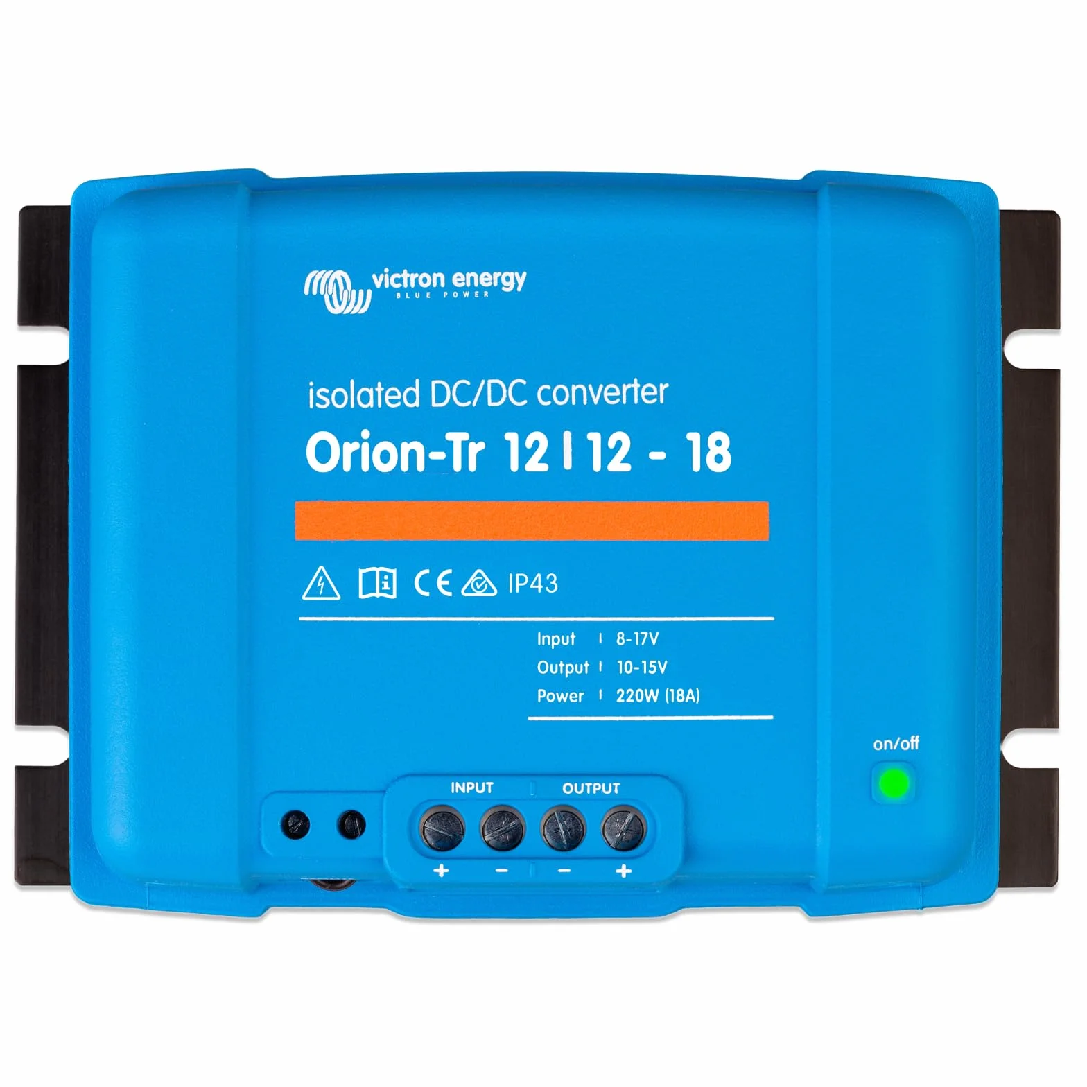 Victron Energy Orion-Tr IP43 12/12-Volt 18 amp 220-Watt Convertitore DC/DC, Isolato