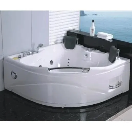 Bagno Italia Vasca Idromassaggio 150x150 due posti 11 getti con miscelatore disp. versione destra|s I