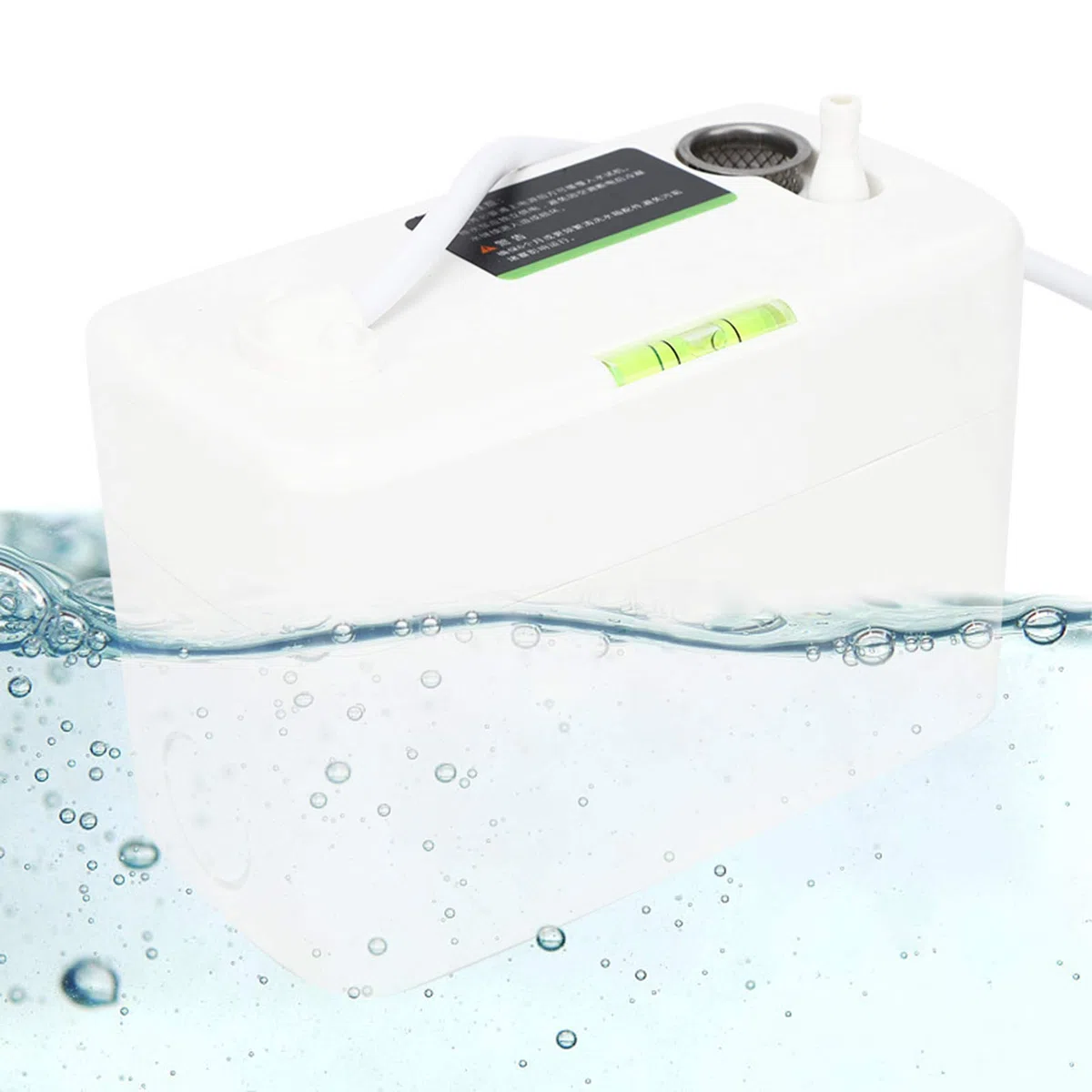 YWBL-WH Pompa di Scarico Dell'aria Condizionata, Pompa di Scarico PC 24A Pompa di Scarico Dell'aria Condizionata Galleggiante Incorporato Ultra Silenzioso con Acqua, Pompe di Condensa