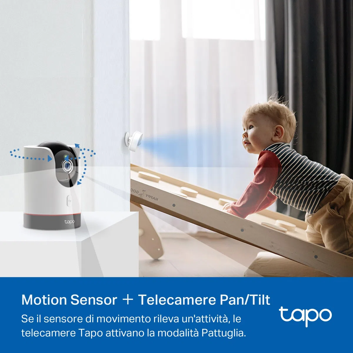 Tapo T30 KIT Sistema di Allarme, Antifurto, Allarme Casa senza Fili, 1 Sensore di Movimento e 2 Sensori di Finestra, Compatibile cogli Altri Dipositivi Smart, Avvisi Istantanei APP