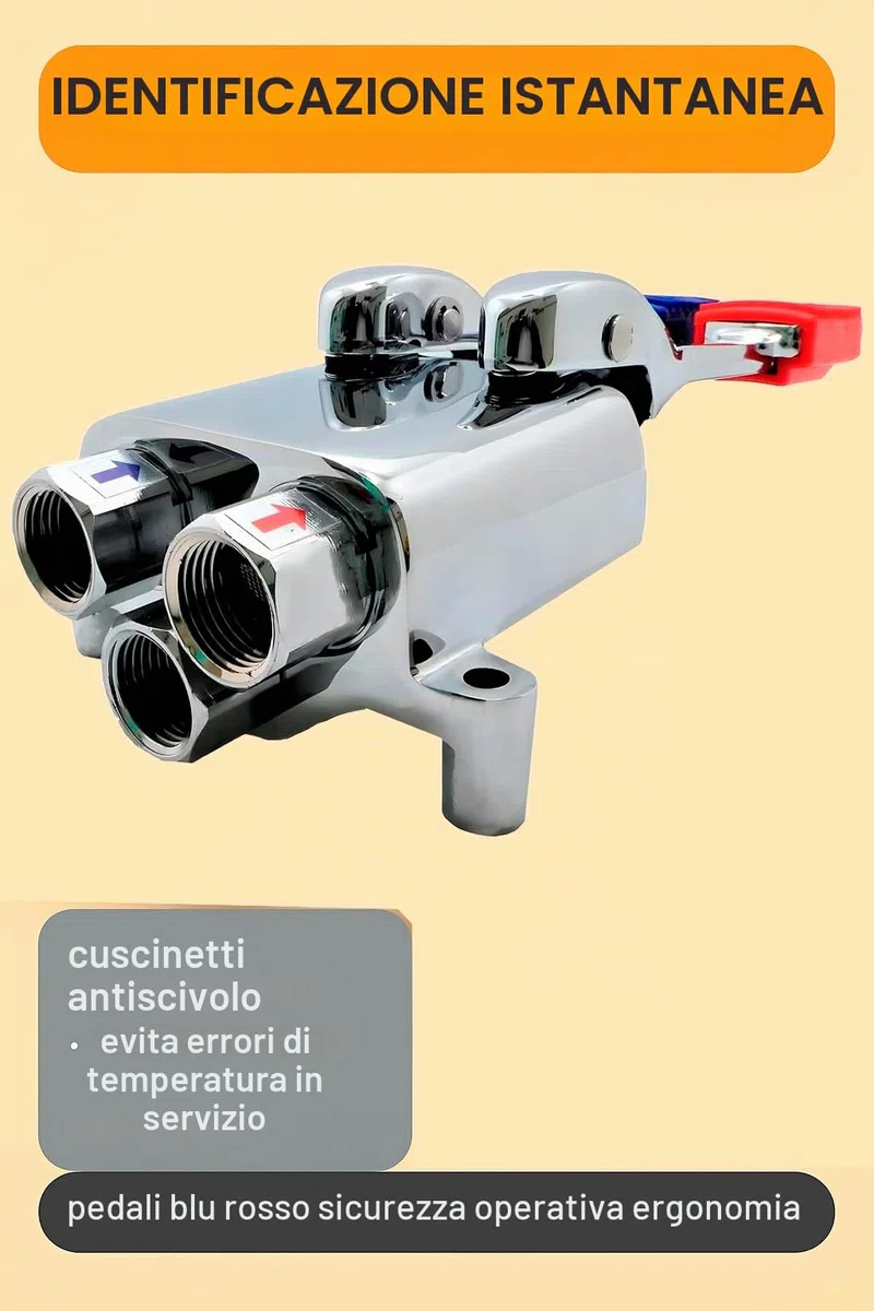 Linea Bianca - Pedale miscelatore acqua fredda/calda