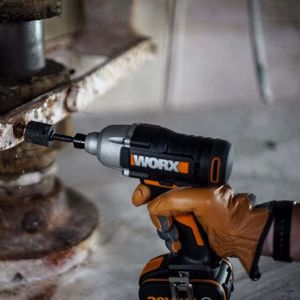 Worx WX291.9 Avvitatore ad impulsi brushless a batteria 20V-170nm. solo corpo macchina