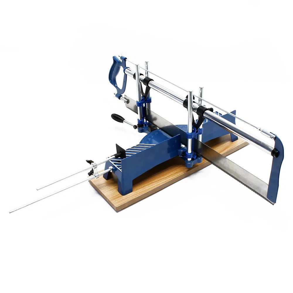Sega per tagli obliqui 600 mm uso manuale Sega angolare per legno Troncatrice