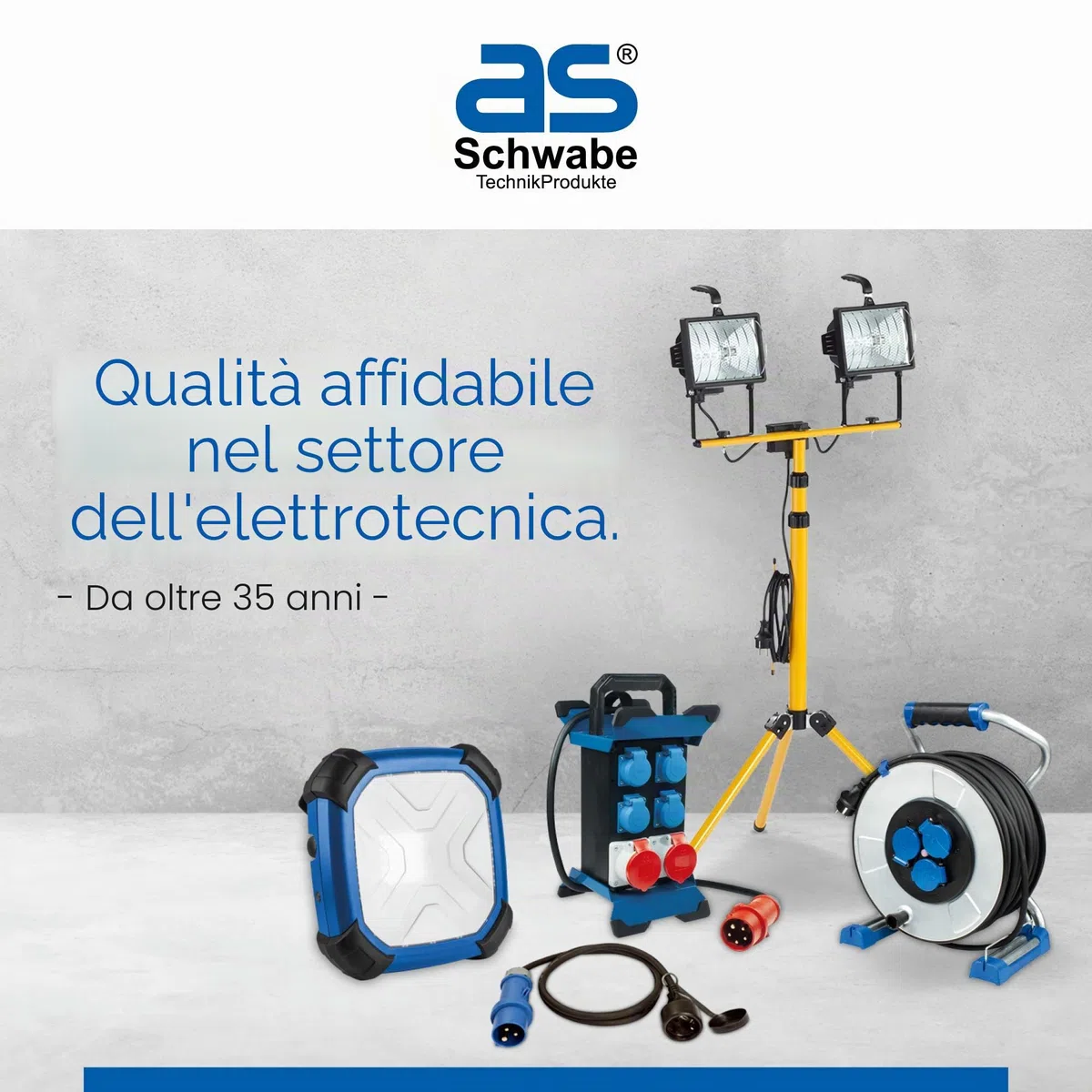 Prolunga CEE 32A 400V 1,6m H07RN-F 5G4 – Cavo trifase 5 poli con spina e presa IP44 – max. 22kW per industria, cantieri e uso professionale