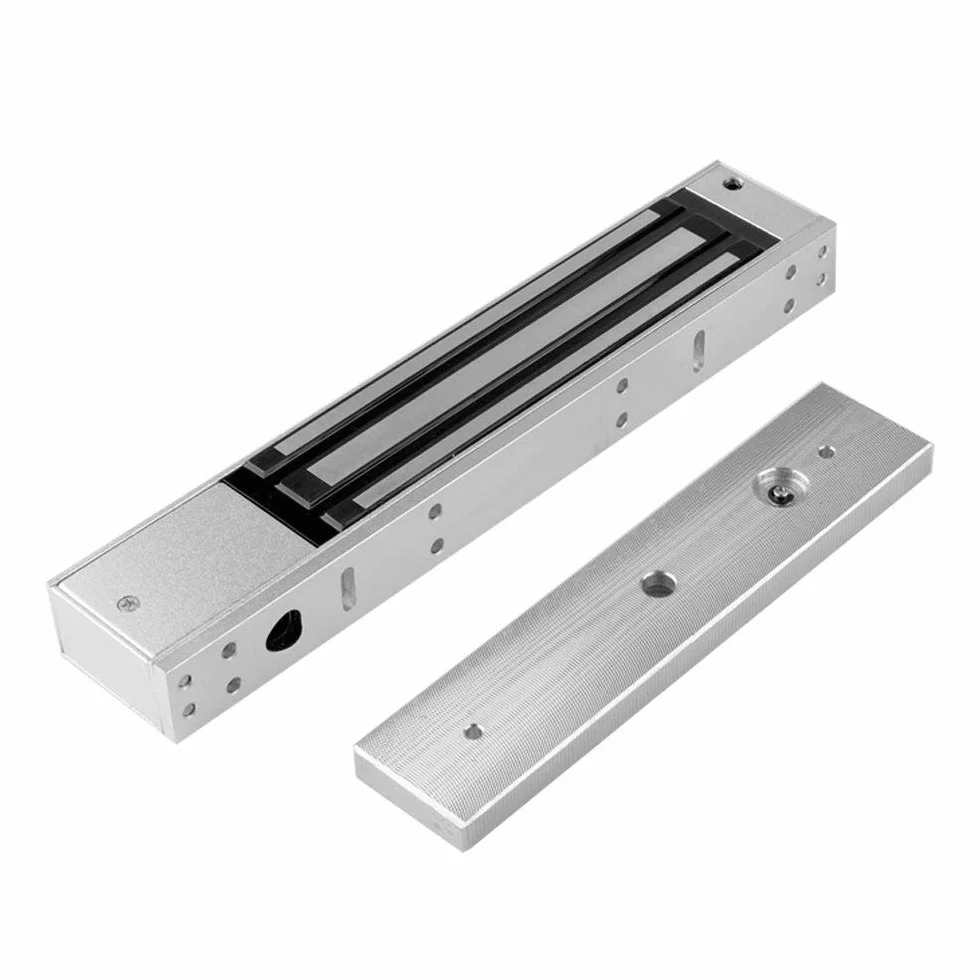 YAVIS (Impermeabile) Serratura Magnetica Elettromagnetica Porta Singola 280KG (600 LB) DC 12V Serratura Elettrica Fail safe NC Stile Elettrica Forza di Tenuta per Controllo di Acesso