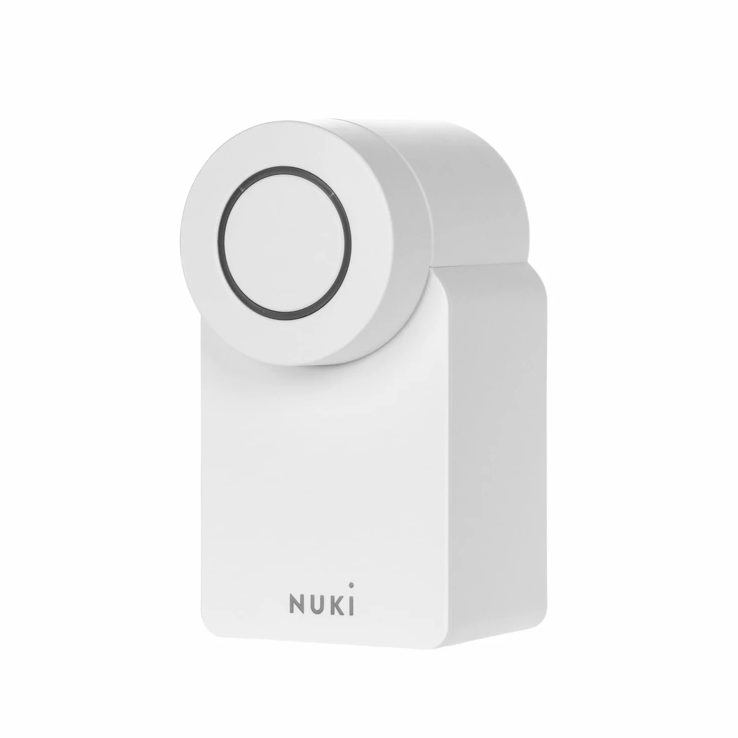 Nuki Smart Lock 3.0, serratura intelligente per accesso senza chiavi senza rimodellamento, serratura elettronica aggiornabile, certificazione AV-TEST, bianco