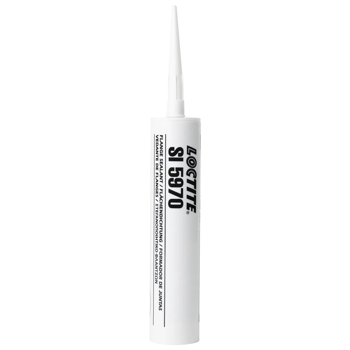 LOCTITE SI 5970, Silicone nero resistente agli oli, Guarnizione liquida per flange, Sigillante resistente a elevate vibrazioni o flessioni, 1 cartuccia da 300ml