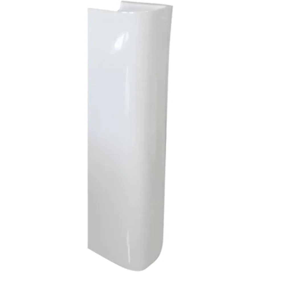 RAK Ceramics Colonna per Lavandino Lavabo Orient NINFEA Sanitari Ceramica RAK H. 68, Porcellana, Standard