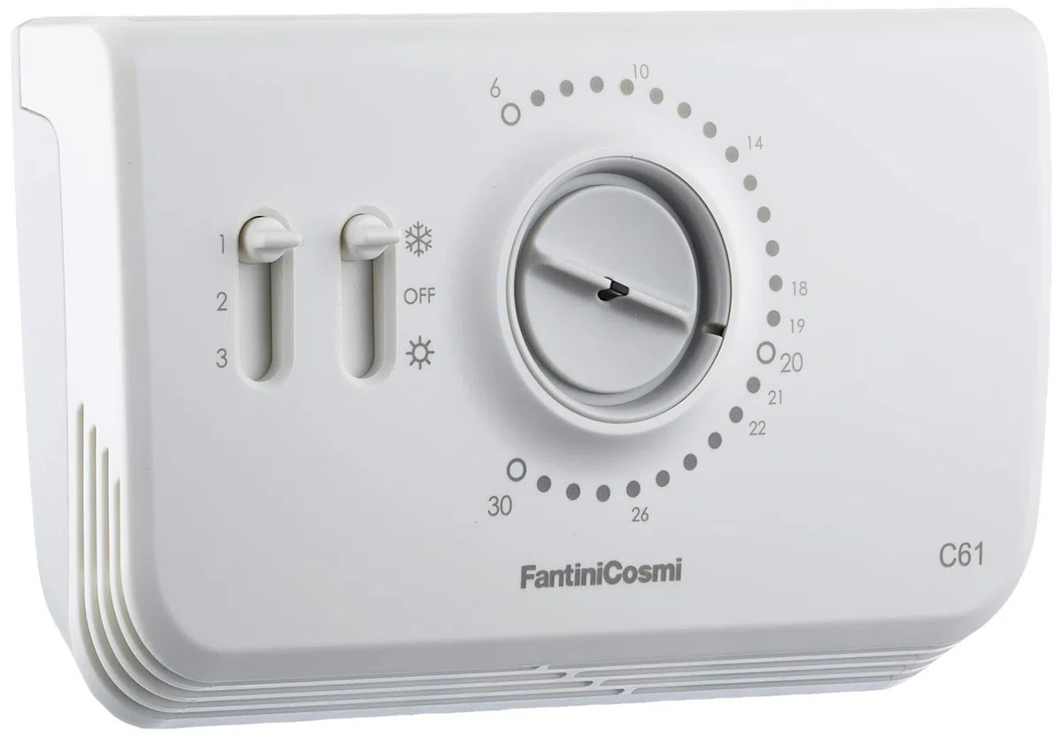 Fantini Cosmi C61 Termostato Ambiente per Ventilconvettori
