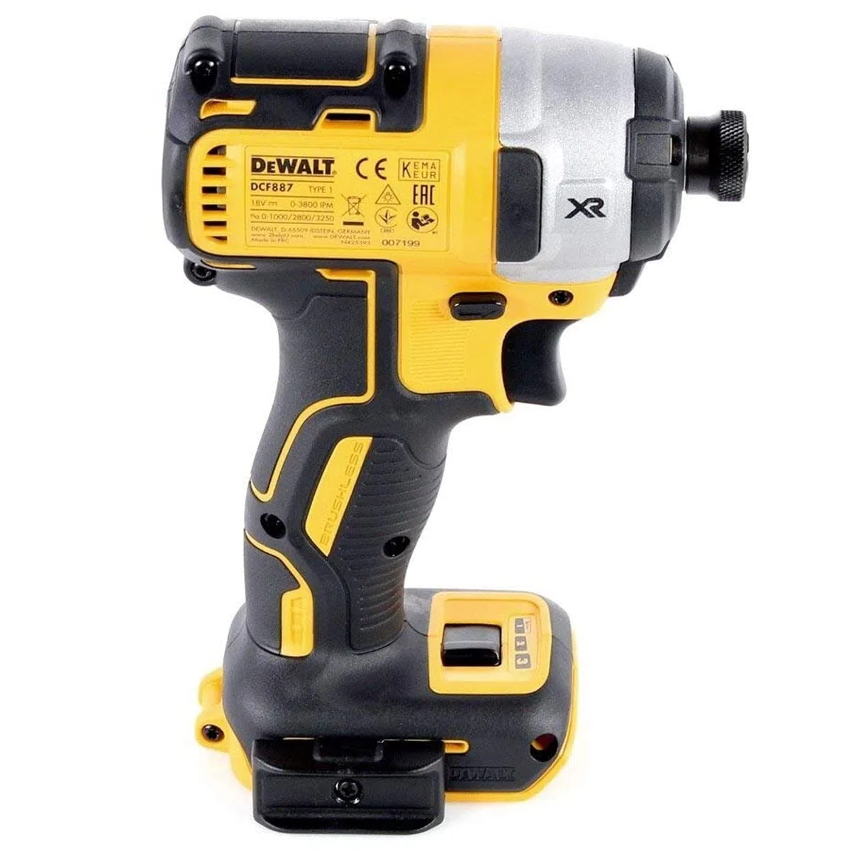 Dewalt Avvitatore a percussione senza spazzole XR, 18 V, DCF887N e trapano combinato DCD796N, confezione doppia