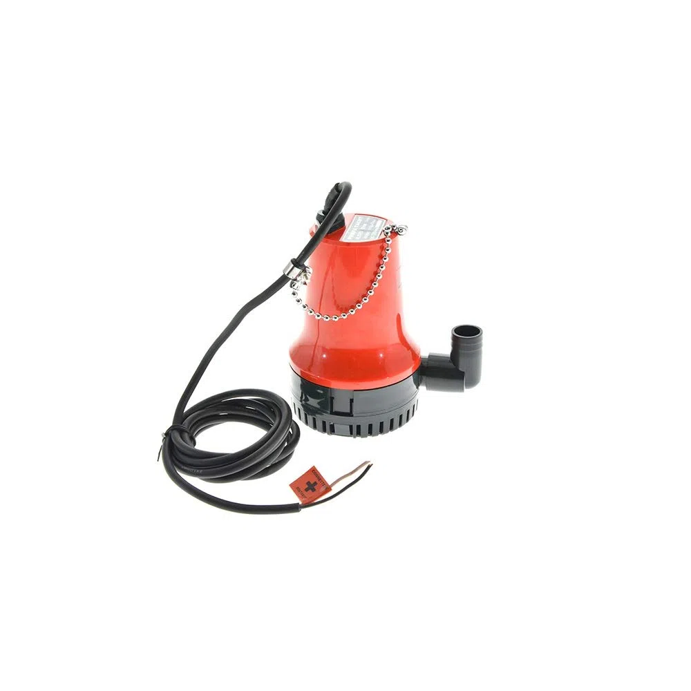12 V - ELETTROPOMPA SOMMERSA YACHT RACCORDO 25 MM POMPA PER ACQUE CHIARE ACQUA