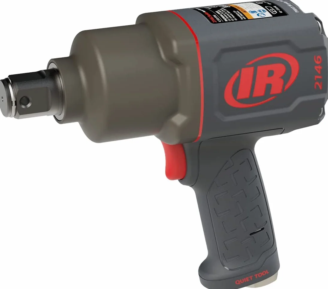 Ingersoll Rand 2146Q2MAX Avvitatore Pneumatico a Impulsi, 1 Pollice, Composito, Silenzioso, 1970 Nm di Coppia, Leggero e Durevole, 1 Unità