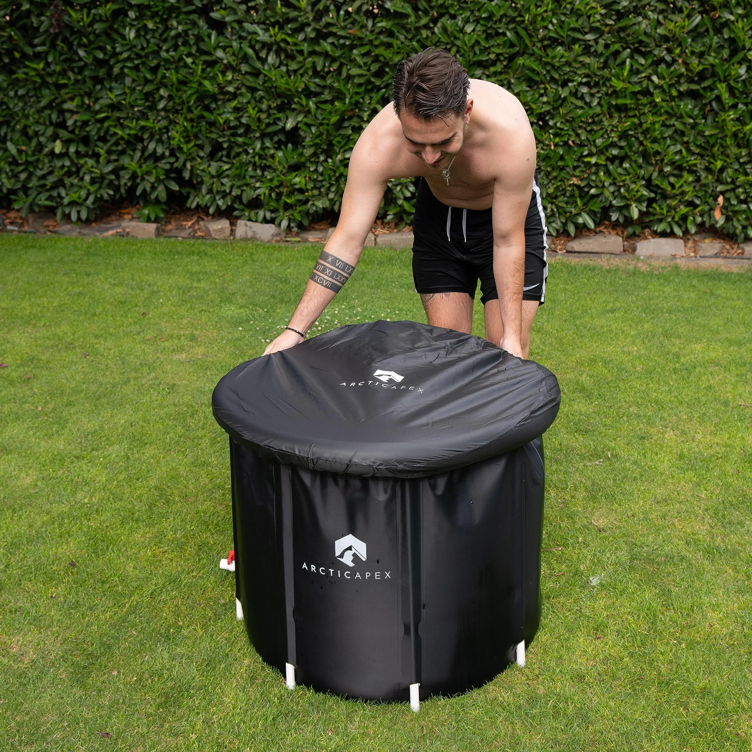 Vasche per crioterapia ArcticApex Ice Bath - Soluzione definitiva per recupero e benessere con esperienza di alta qualità della vasca bagno per ghiaccio