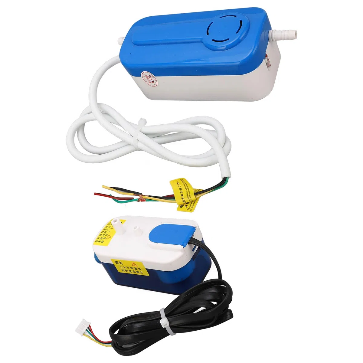 Pompa di Scarico di Condensa HVAC, Mini Pompa di Drenaggio di Condensa Automatica per A A/C con 24L/h, Testa di Scarico 33 Piedi, 110-240 V, 3W, 19dB, Serbatoio Staccabile,