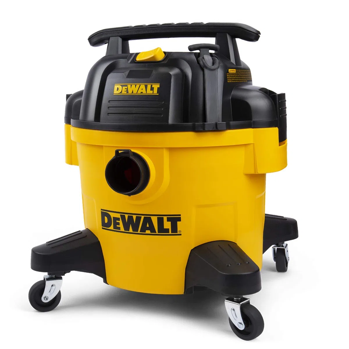 DeWALT EUDXV23P 23L - Aspirapolvere a umido e secco, in poli, 1150 W, 23 litri, colore: Giallo