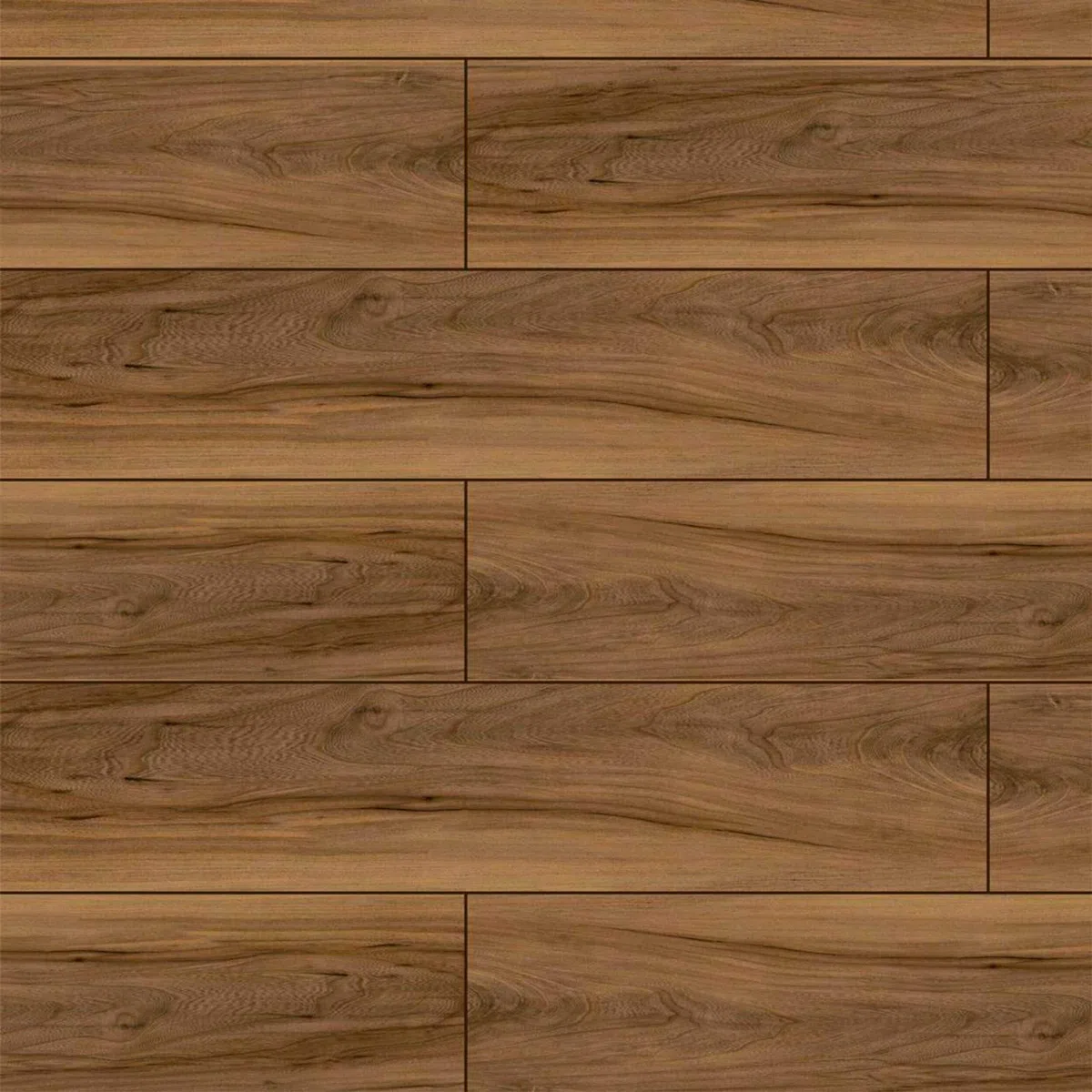 Pavimento in laminato 8mm Click Spazzolato bisellato NOCE AMERICANO 197x1205